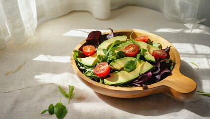 Fresh green celery stalks glistening with water droplets on a marble surface.