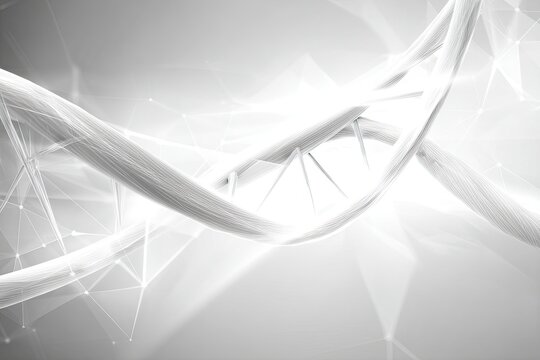 Abstract Dna Double Helix Graphic Design