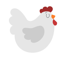 Chicken, bird, flower,, svg, paper cut, silhouette, Cricut, school, kids , Decoration, cut file , vector, pattern