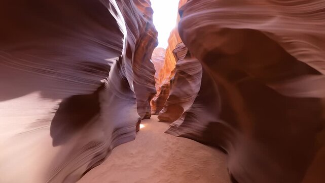 Panoramic canyon landscape with abstract textures and warm lighting stretching across the frame, inviting contemplation on the vastness of the natural world and serving as a serene backdrop for.