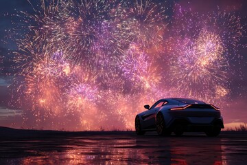 New Year celebrated with fireworks!