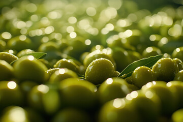 Fresh green peas close up with natural healthy texture