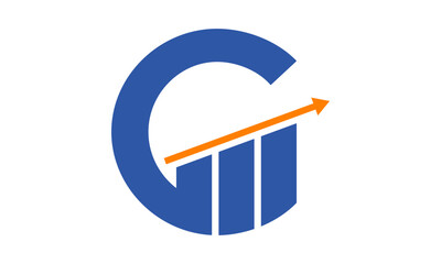 Modern Letter G Finance Logo	
