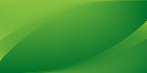 simple green background . modern wavy background style