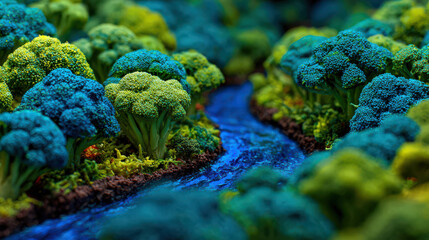 wireframe apple model made of sugar conceptual art