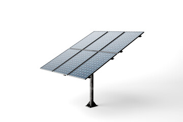 solar panel isolated on white