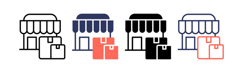 Depository multiple icon