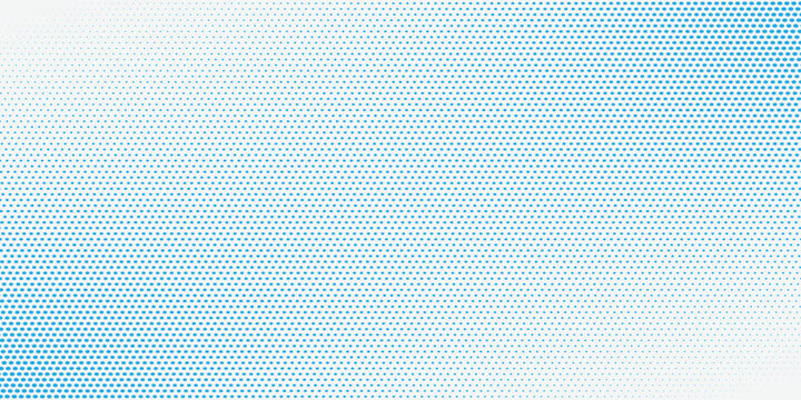 Sameless Gradient Blue Color Halftone Background Staggered Dots Pattern modern dotted. minimalist vector design