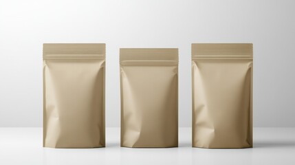 elegant packaging mockups showcasing customizable branding potential for diverse product applications and contemporary designs in a minimalist setting