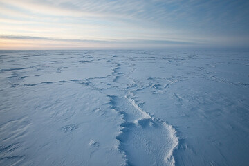 breathtaking expanse of permafrost tundra, where life thrives in defiance of the cold