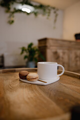 Cup of Coffee in Nail Salon
