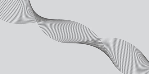 Abstract technology wave lines, frequency sound, data science, business wave line background. tech; smooth; technology; wavy; motion; modern; light; white;