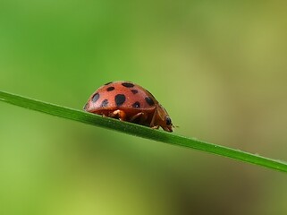 ladybird on a leaf