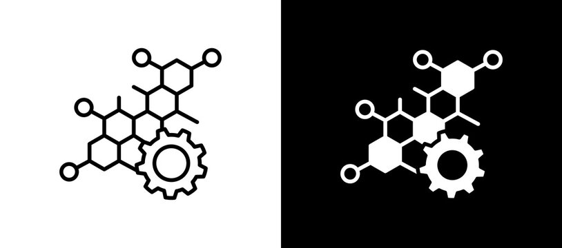 Biomaterials multistyle icon