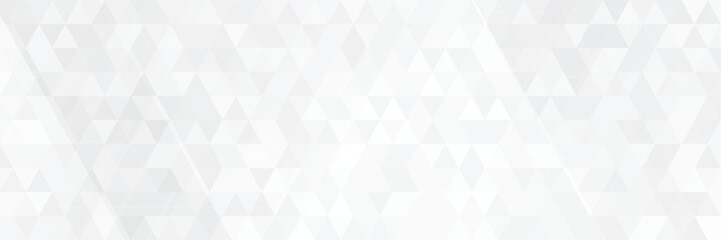 abstract geometric background white triangle shape mosaic pattern modern style