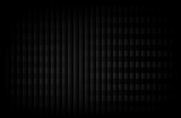 Dark Black Textured Vertical Stripes and Grid Background with Glass Effect