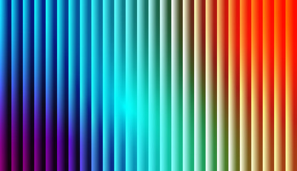 Vibrant Rainbow Vertical Stripes Gradient Background with Glass Effect