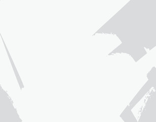 Abstract Light Gray Brush Strokes on White Background.