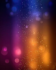 Abstract Colorful Sparkle Background Design