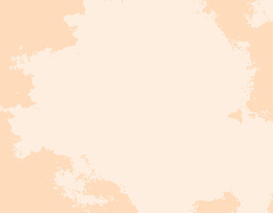 Soft Peach and Cream Abstract Background with Textured Edges.