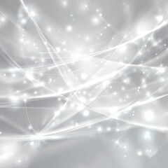 Abstract Glowing White Background Design