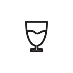 Goblet Glass Icon