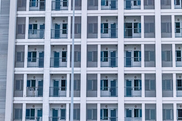 Detail of the building in the city