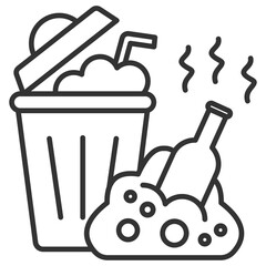 Landfill Outline Icon