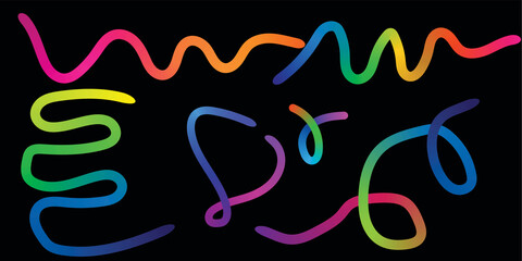 Abstract seamless vector pattern of geometric pink and colorful lines, ideal for wallpaper or fabric design