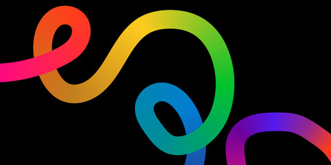 Abstract seamless vector pattern of geometric pink and colorful lines, ideal for wallpaper or fabric design