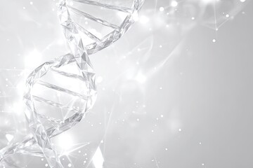 Abstract Dna Molecule Graphic Design