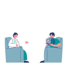 Counseling Session Vector