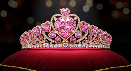 wedding rings on a red velvet