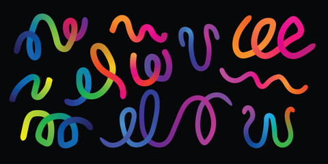 Abstract seamless vector pattern of geometric pink and colorful lines, ideal for wallpaper or fabric design