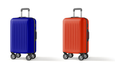 Travel Suitcase 2 in 1 and in Multi Colors 