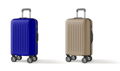 Travel Suitcase 2 in 1 and in Multi Colors 