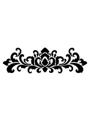 abstract floral frame