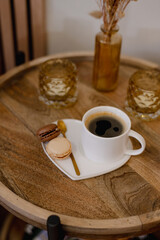 Cup of Coffee in Nail Salon