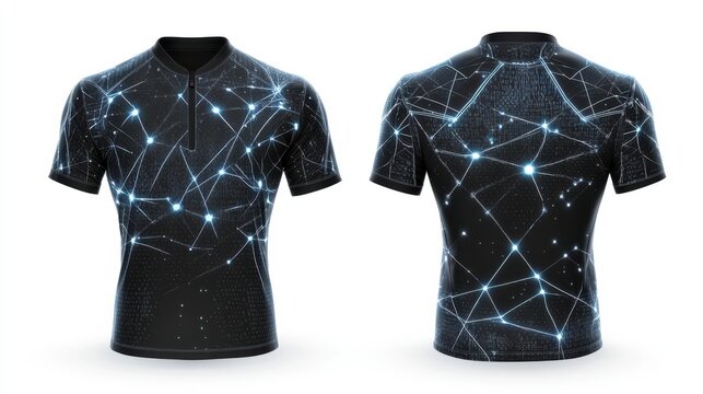 an advanced neural network pattern, hyper-detailed tech mesh, and an intelligent futuristic vibe,