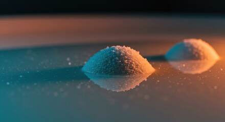 A tranquil close-up of a warm bath with dissolved mineral salts, inviting relaxation and wellness. Perfect for spa themes ,bathroom ,selfcare ,water