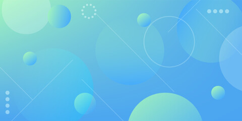 abstract fluid background with blue color. Geometric wallpaper with circle. Minimal fluid background for posters, placards, brochures, banners, web pages, headers, covers, and other. Eps10 vector