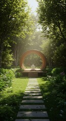 A tranquil sanctuary nestled in a lush, natural landscape, perfect for quiet contemplation and ultimate rejuvenation. Enjoy peaceful moments ,peaceful ,harmony ,rejuvenation