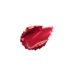 Fototapeta premium A vibrant stroke of red lipstick against simplicity provides bold contrast and makeup artistry