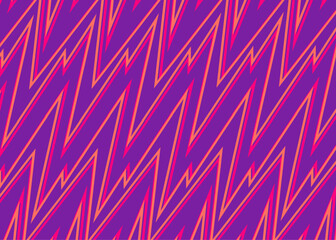 Abstract background with seamless gradient zigzag line pattern