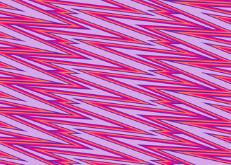 Abstract background with seamless gradient zigzag line pattern