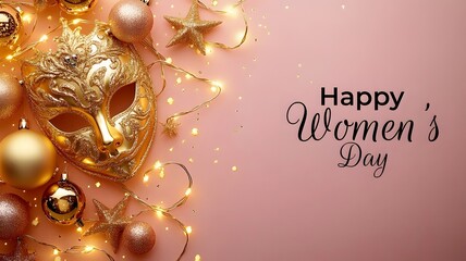 Beautiful Woman Portrait for Women’s Day Poster