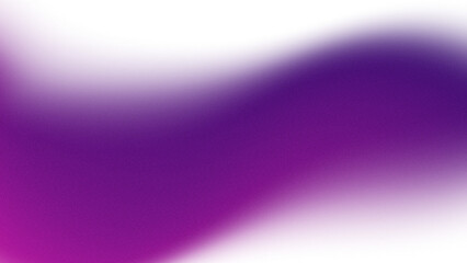 Purple gradient wave with noise and grainy texture. Abstract shape element with transparent background