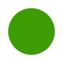 Black Circle Icon Illustration / シンプルアイコンイラスト