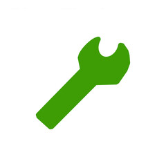 Wrench Tool Icon / 工具レンチのアイコンイラスト	