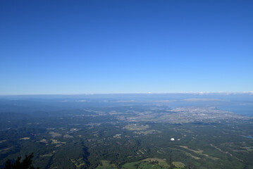 Climbing Mt. Daisen, Tottori, Japan